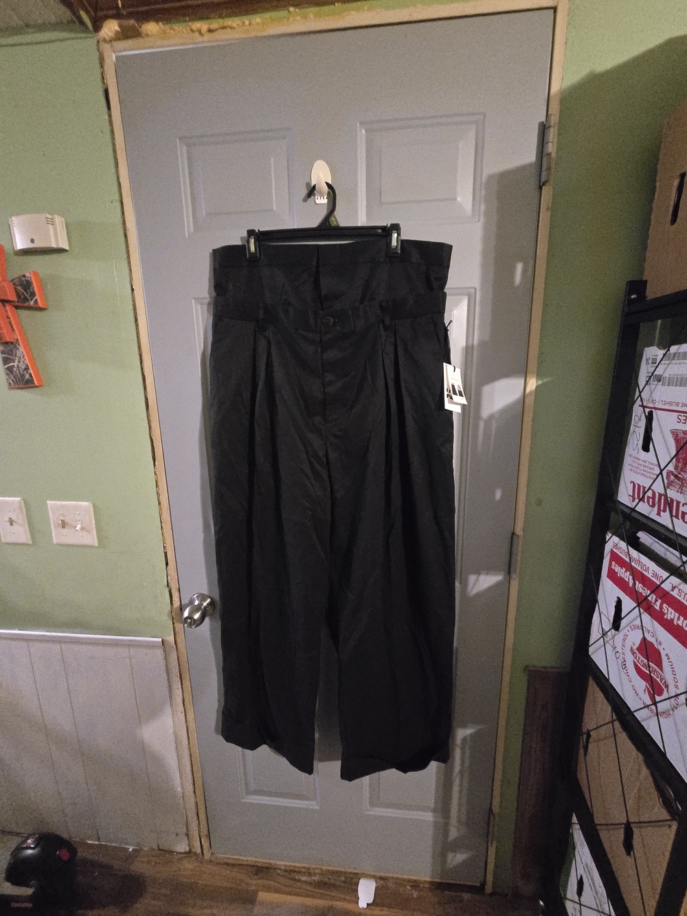 Target Black Wide Straight-Leg Pants